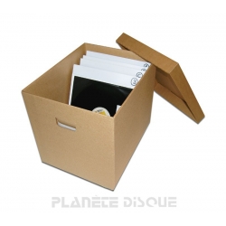 Caisse De Rangement Pour Disques Vinyles – Boîte De Rangement Pour Disques  Vinyles, Albums