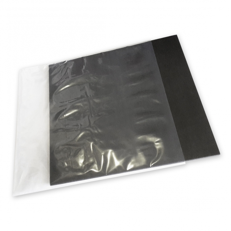 20 Pochettes protection vinyle 33T 140 microns PVC brillant - mesvi