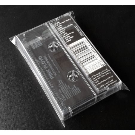 100 Hoezen voor cassettedoosje glashelder hersluitbaar