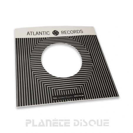 Pochette papier imitation 45T Atlantic Records