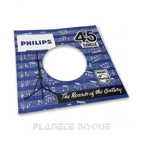 Hoes papier voor 45 toeren single (imitatie Philips No 3)
