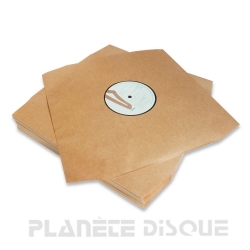 50 sous pochettes en papier doublées antistatiques blanches pour vos vinyles  33 Tours - Unknown - Accessoire Audio - Achat & prix