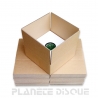 15 Verzenddozen dubbelgolf kraft voor 1 tot 30 Schellack platen