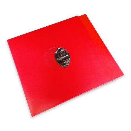 10 Sous-pochettes rouges doublées vinyle 33T Deluxe