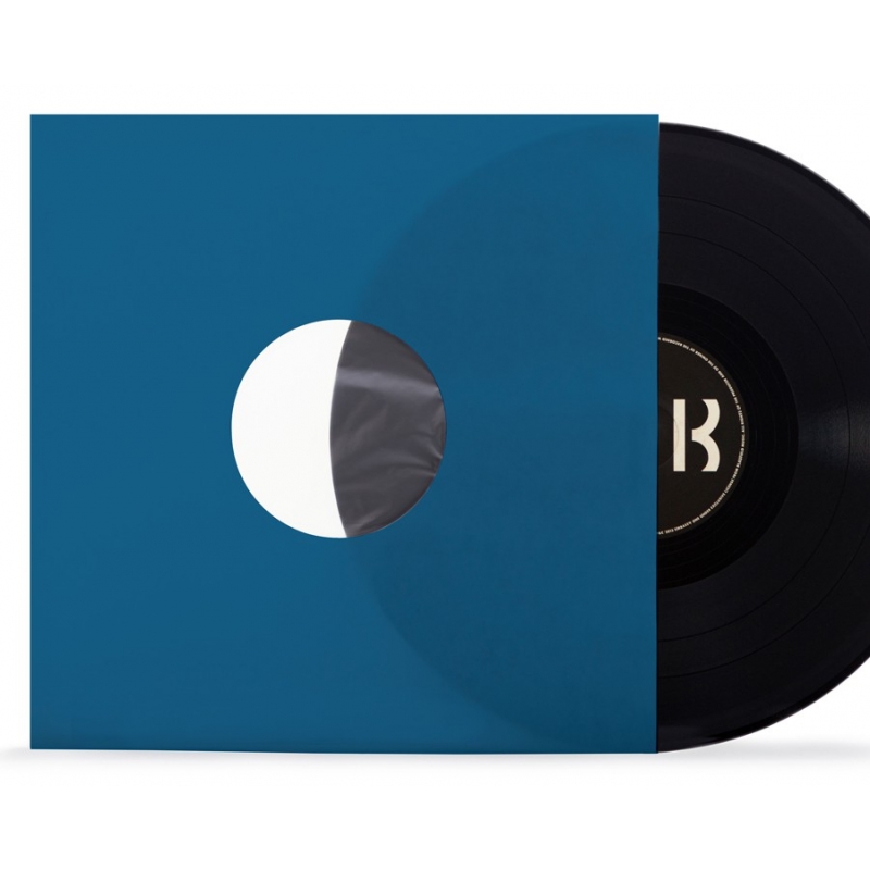 10 Sous-pochettes bleues doublées vinyle 33T Deluxe