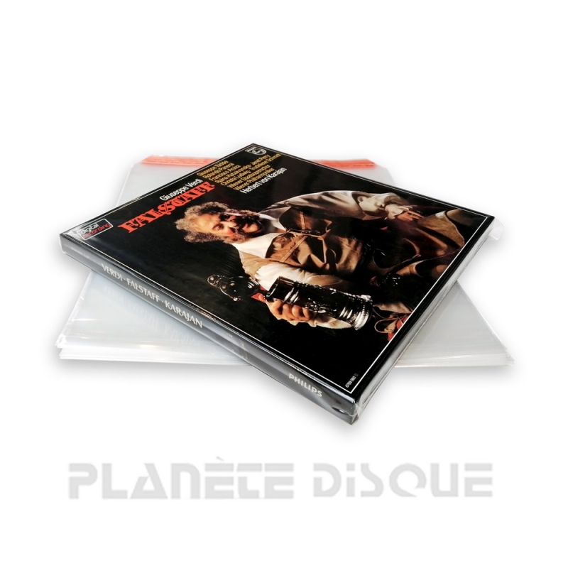 POCHETTE CD AVEC RABAT NON ADHESIF /PRIX PACK CELLOPHANE DE 100
