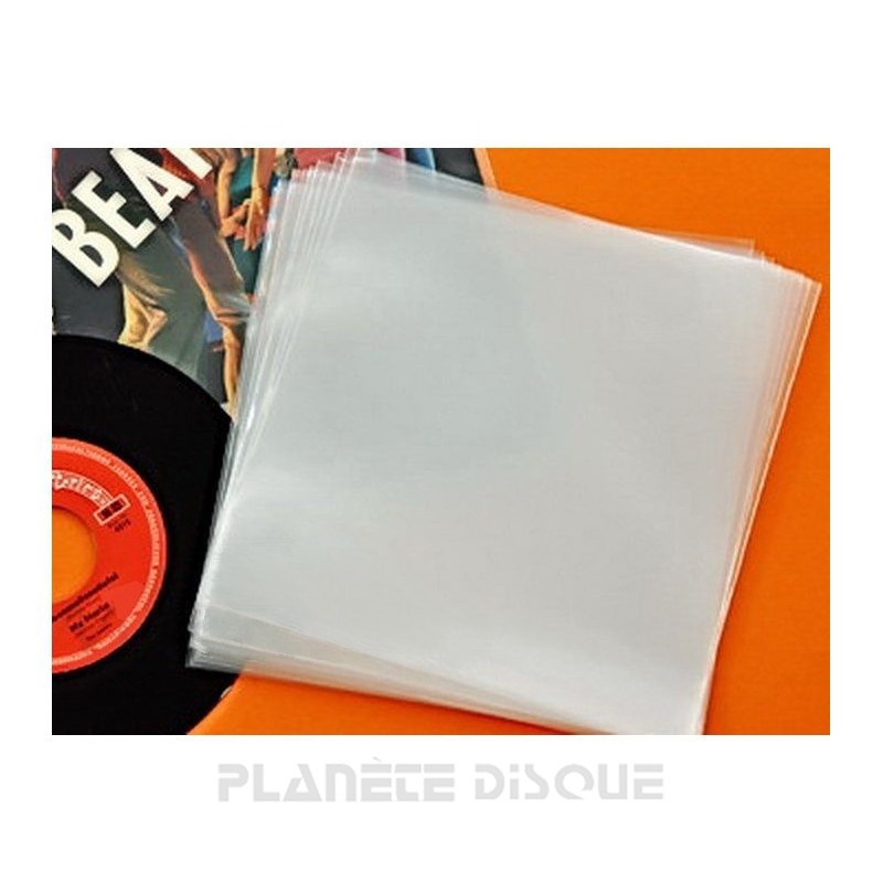 50x Pochettes Intérieures Disque Vinyle 45 Tours 7 Singles & EPs | Dynamic  Anti-Statiques Pochette De Protection en Plastique | Qualité Supérieure 50