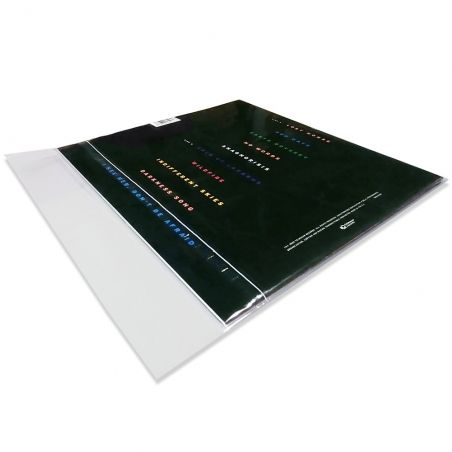 50 Pochettes protection vinyle 33T refermables PP Deluxe