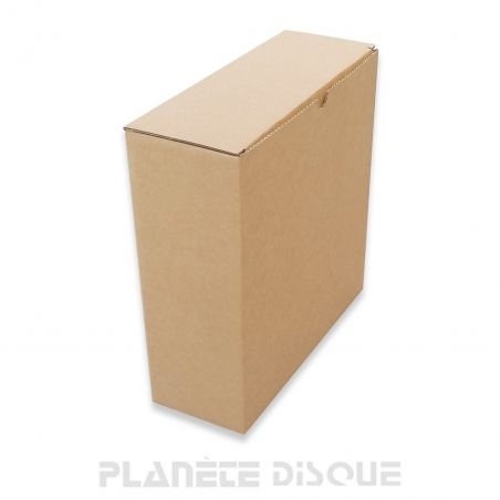 Enveloppe Carton Kraft Renforcé Pour Envoi De Vinyles 7 Pouces - Marque Lil Packaging, Protection Maximale Pour Tes Disques