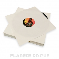 ACTUA MUSIC - Protection Disques Vinyles - Sous-pochette - 25 Sous-pochettes  doublées pour vinyle et pyrolac 78T / 25 cm