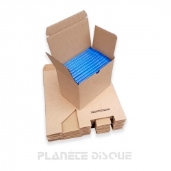 10 cajas de cartón kraft...