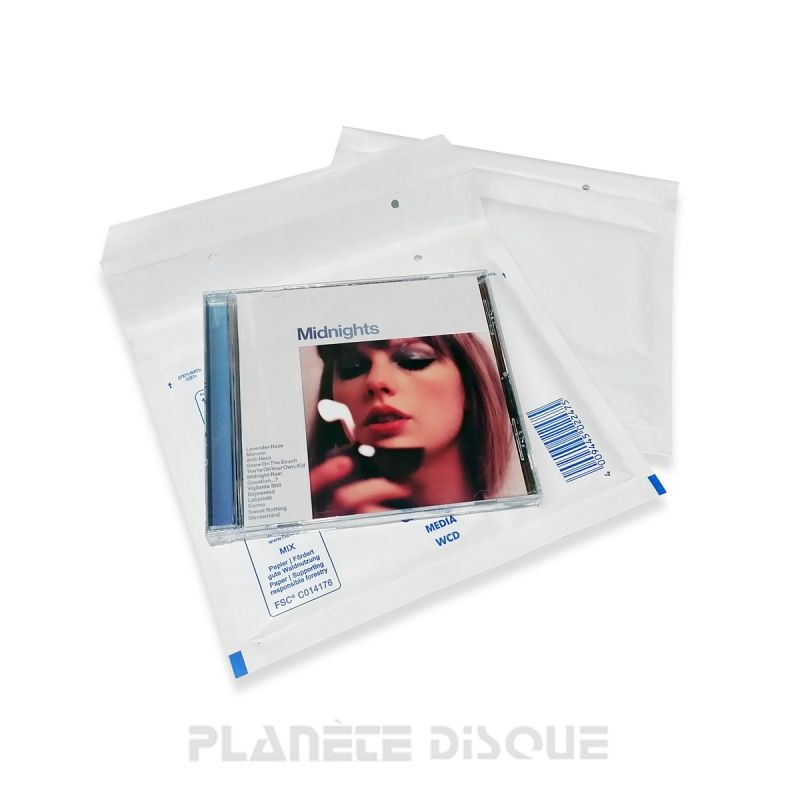X 100 enveloppes matelassées pour expédition cd de Enveloppe D