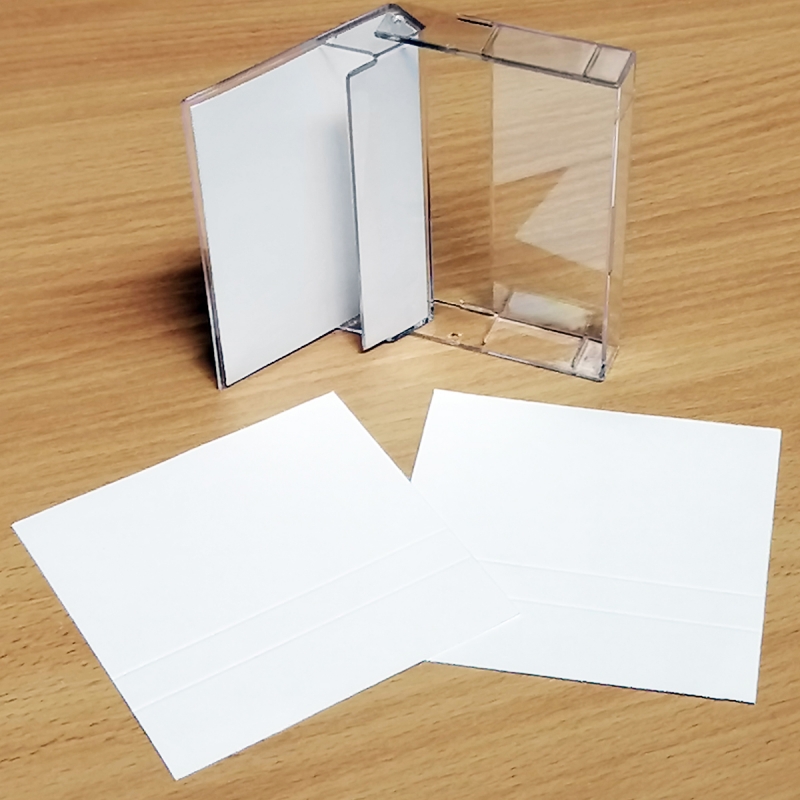 5 Feuilles A4 avec 30 J-Cards cartes pour MiniDisc imprimables, perforées  et rainées