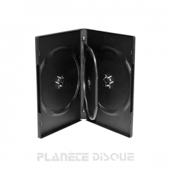 Estuche negro para 3 DVD