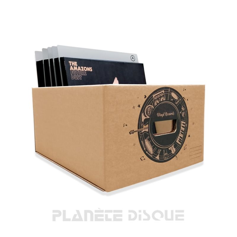 50 LP shipping boxes for 1-3 LPs - Planète Disque