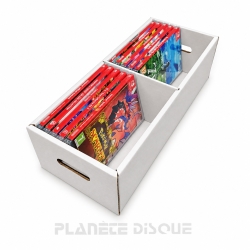 Cardboard white storage box...