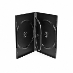 3 DVD case black