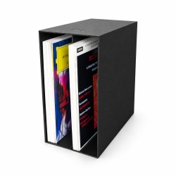 Black plastic storage box...