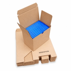 10 Cardboard storage boxes...