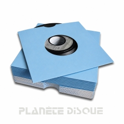 20 Blue Record Jackets with...